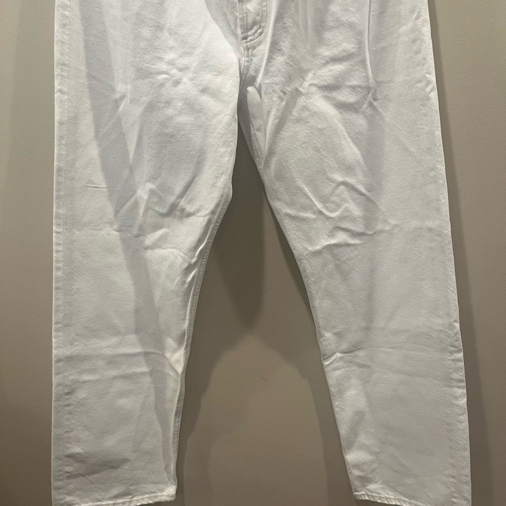 NEW AGOLDE Kelly High-Rise Straight-Leg Jeans in Milkshake, Size 31 - Picture 3 of 7
